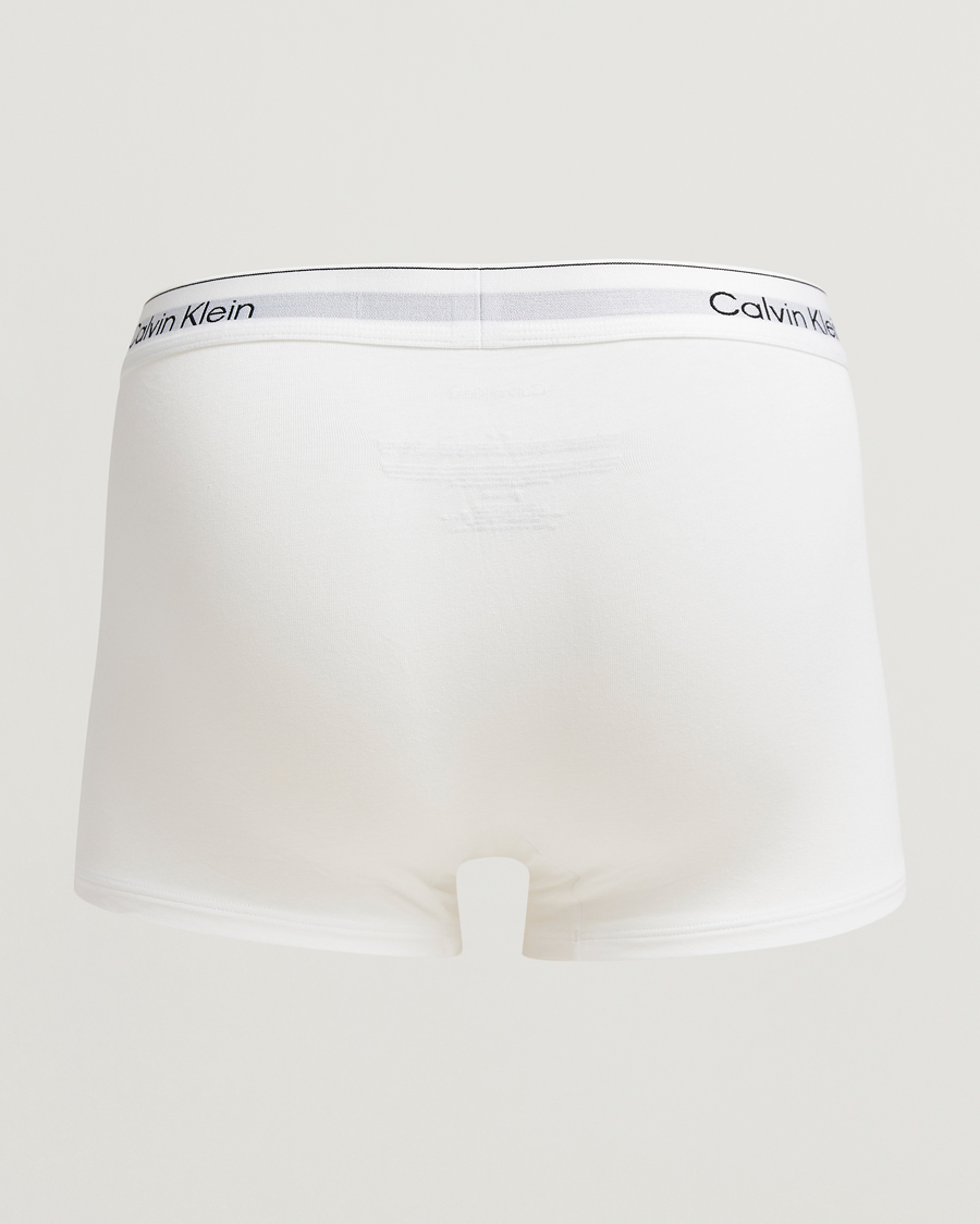 Hombres | Ropa interior y calcetines | Calvin Klein | 3-Pack Icon Cotton Stretch Trunk White