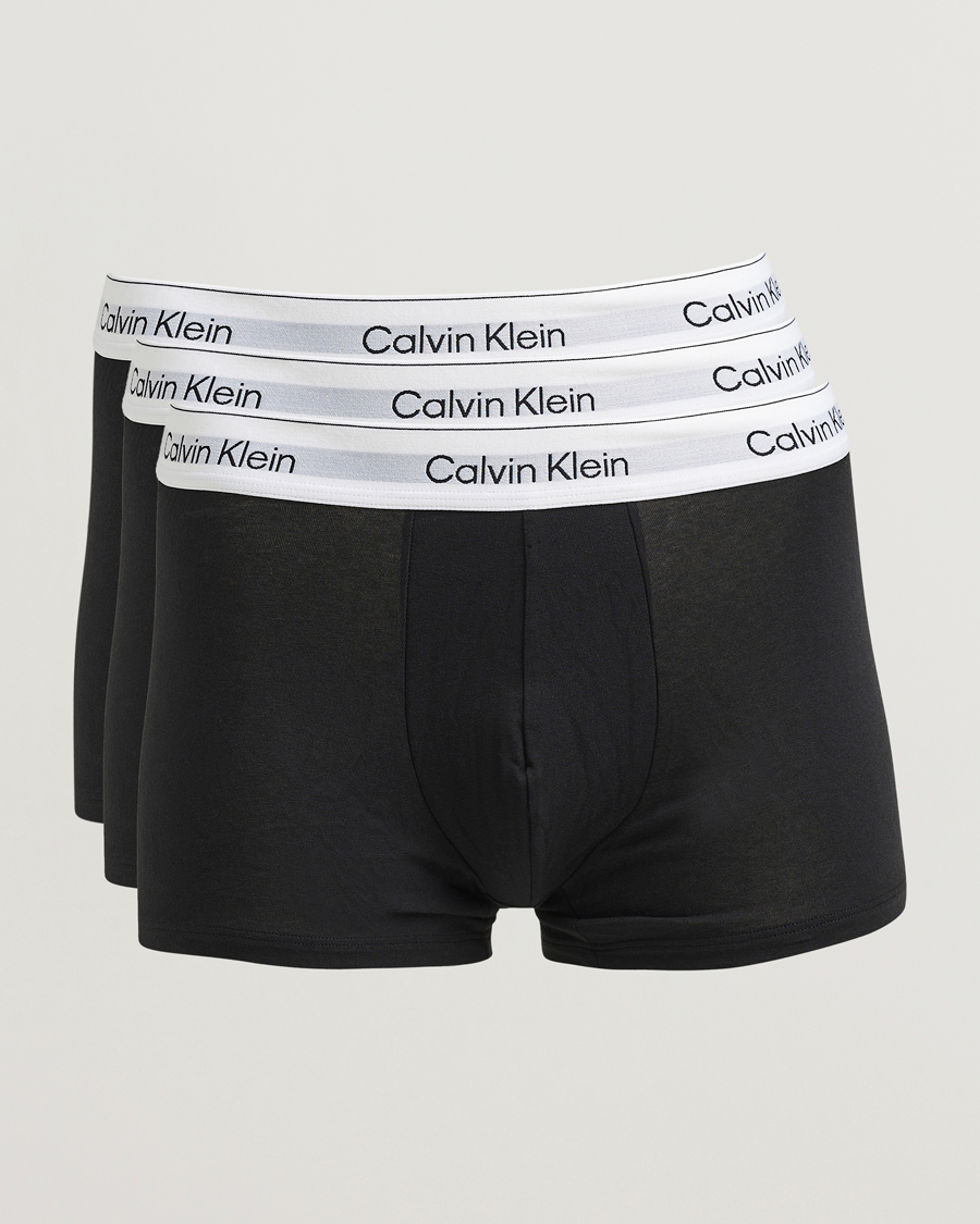 Hombres | Ropa interior y calcetines | Calvin Klein | 3-Pack Icon Cotton Stretch Black
