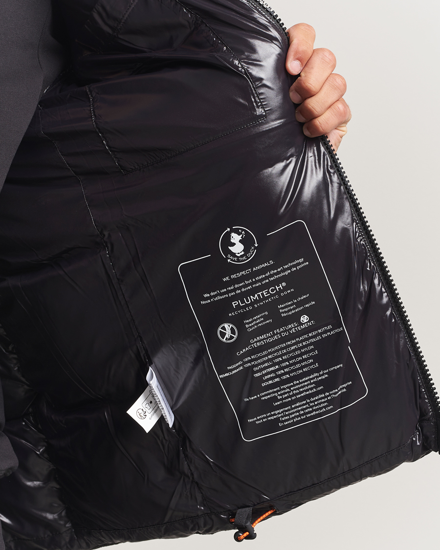 Hombres | Abrigos y chaquetas | Save The Duck | Edgard Padded Puffer Black