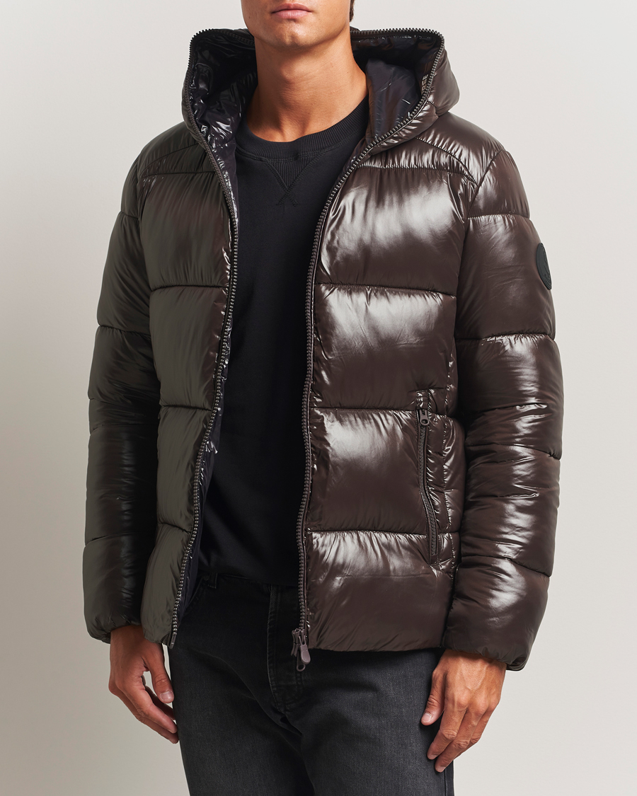 Hombres | Abrigos y chaquetas | Save The Duck | Edgard Padded Puffer Brown Black
