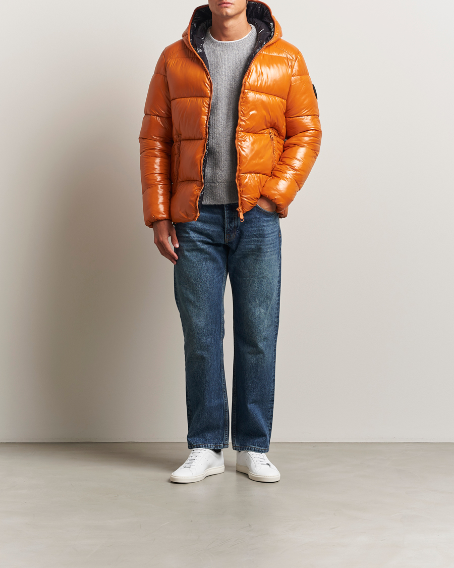 Hombres | Abrigos y chaquetas | Save The Duck | Edgard Padded Puffer Fox Brown