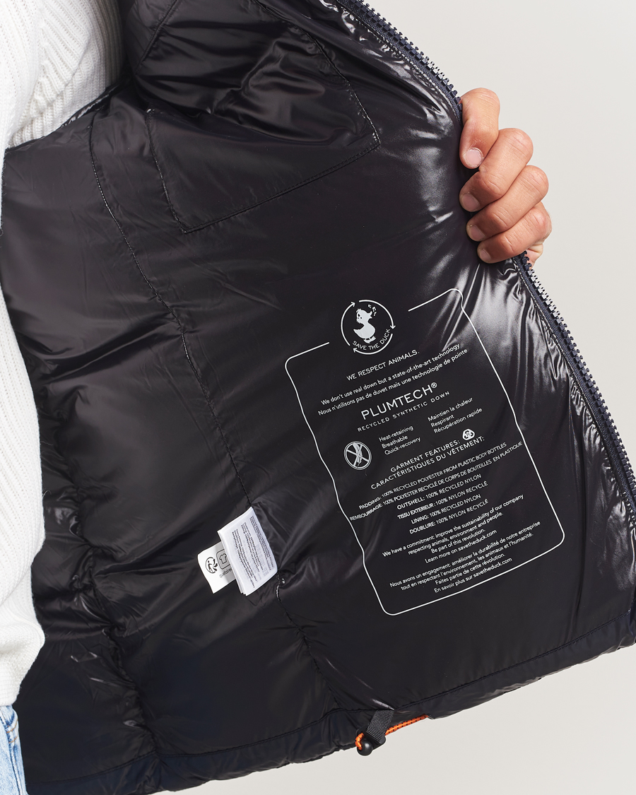 Hombres | Abrigos y chaquetas | Save The Duck | Edgard Padded Puffer Blue Black