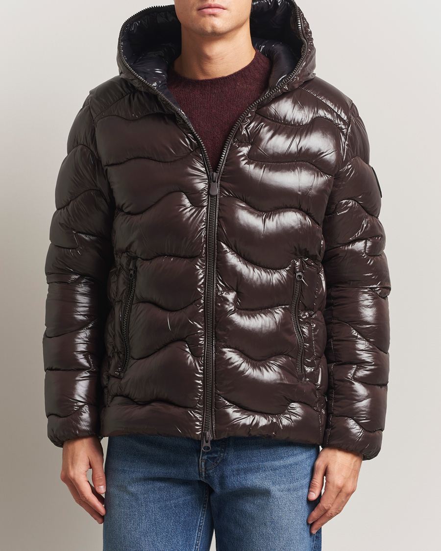 Hombres | Abrigos y chaquetas | Save The Duck | Chet Padded Puffer Brown Black