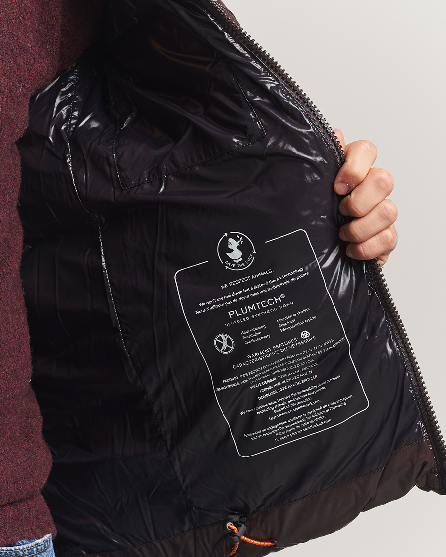 Hombres | Abrigos y chaquetas | Save The Duck | Chet Padded Puffer Brown Black