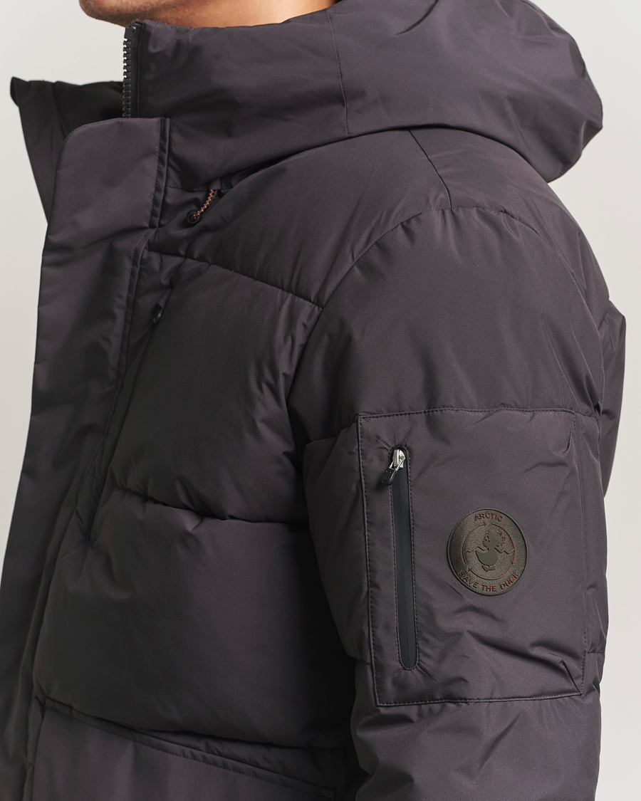 Hombres | Abrigos y chaquetas | Save The Duck | Alter Short Arctic Parka Brown Black