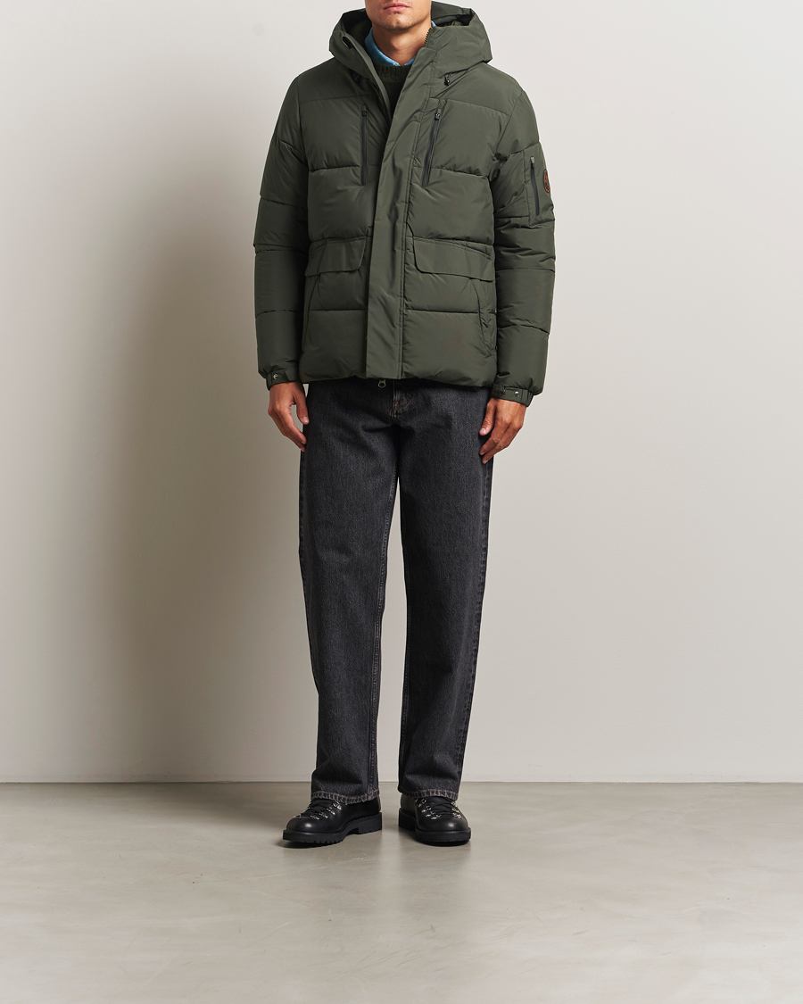 Hombres | Abrigos y chaquetas | Save The Duck | Alter Short Arctic Parka Land Green