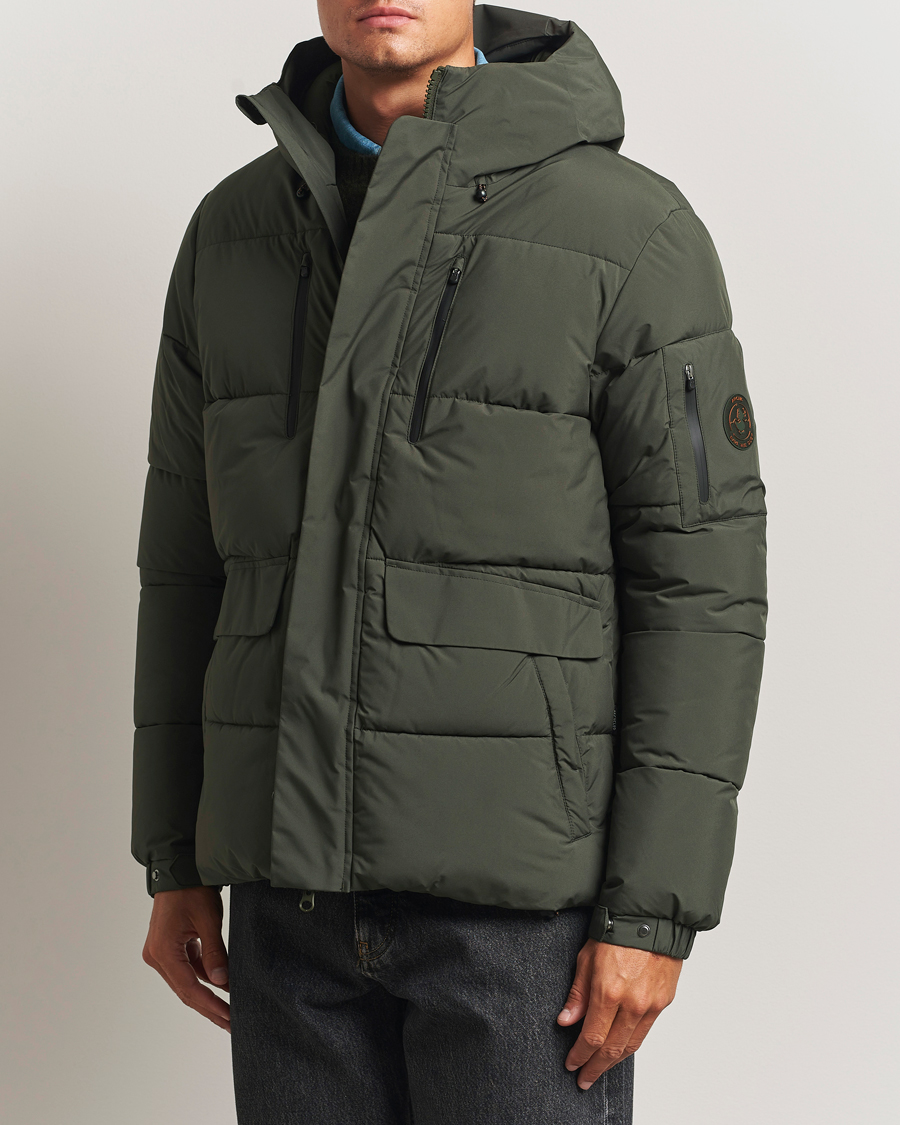Hombres | Abrigos y chaquetas | Save The Duck | Alter Short Arctic Parka Land Green