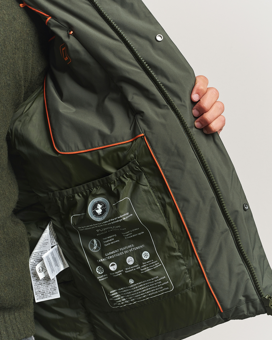 Hombres | Abrigos y chaquetas | Save The Duck | Alter Short Arctic Parka Land Green
