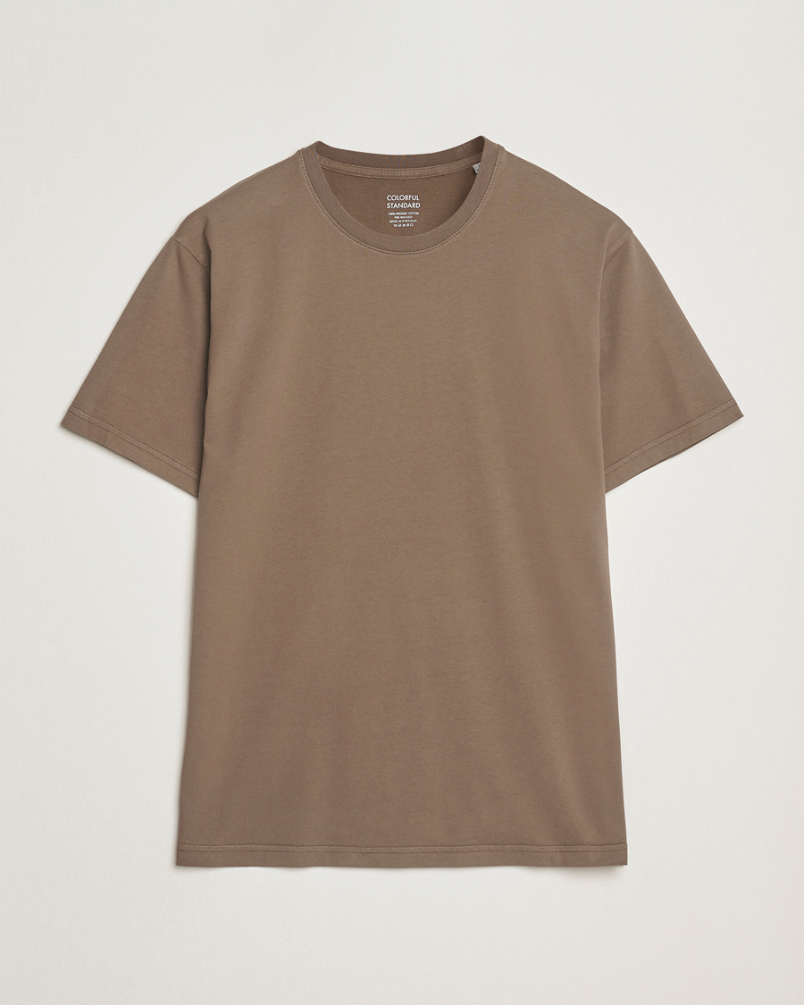 Hombres | Camisetas | Colorful Standard | Classic Organic T-Shirt Cedar Brown