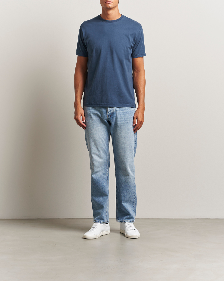 Hombres | Camisetas | Colorful Standard | Classic Organic T-Shirt Petrol Blue