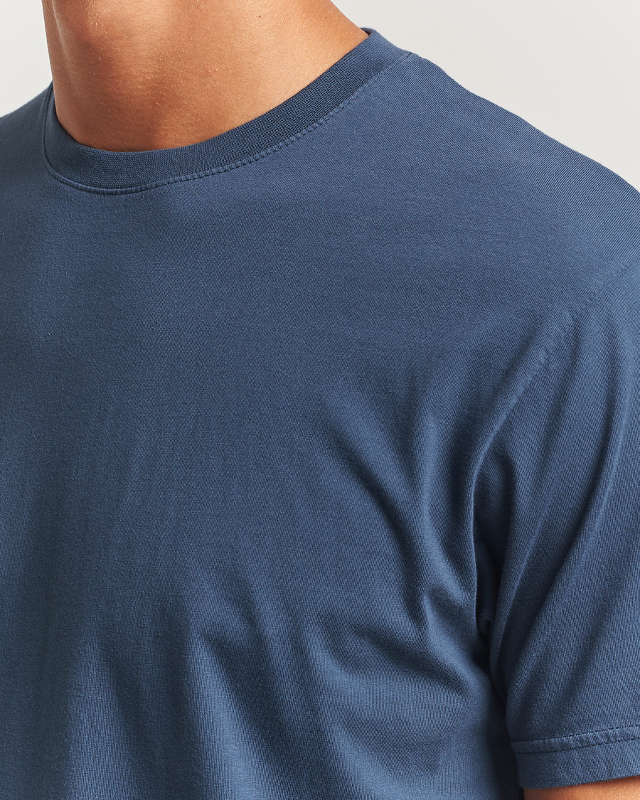 Hombres | Camisetas | Colorful Standard | Classic Organic T-Shirt Petrol Blue