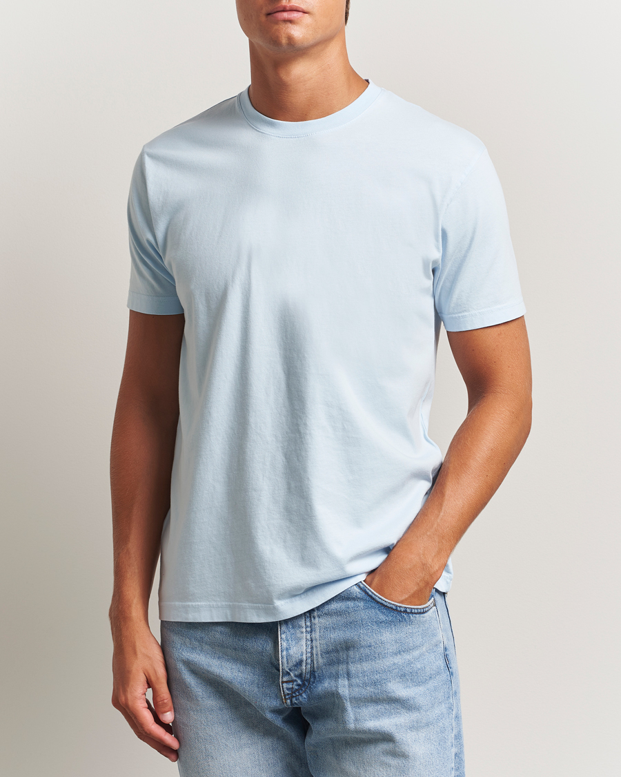 Hombres | Camisetas | Colorful Standard | Classic Organic T-Shirt Polar Blue