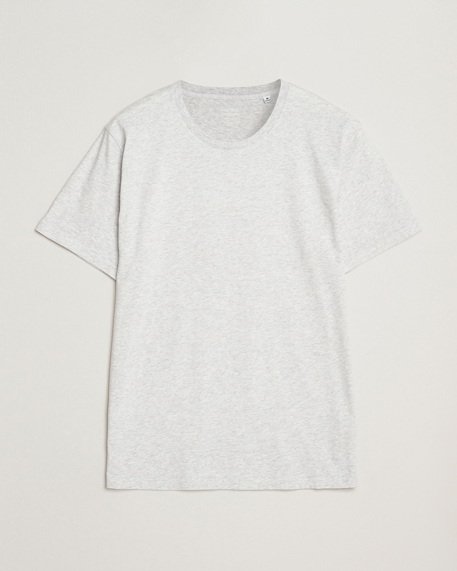 Hombres | Camisetas | Colorful Standard | Classic Organic T-Shirt Snow Melange