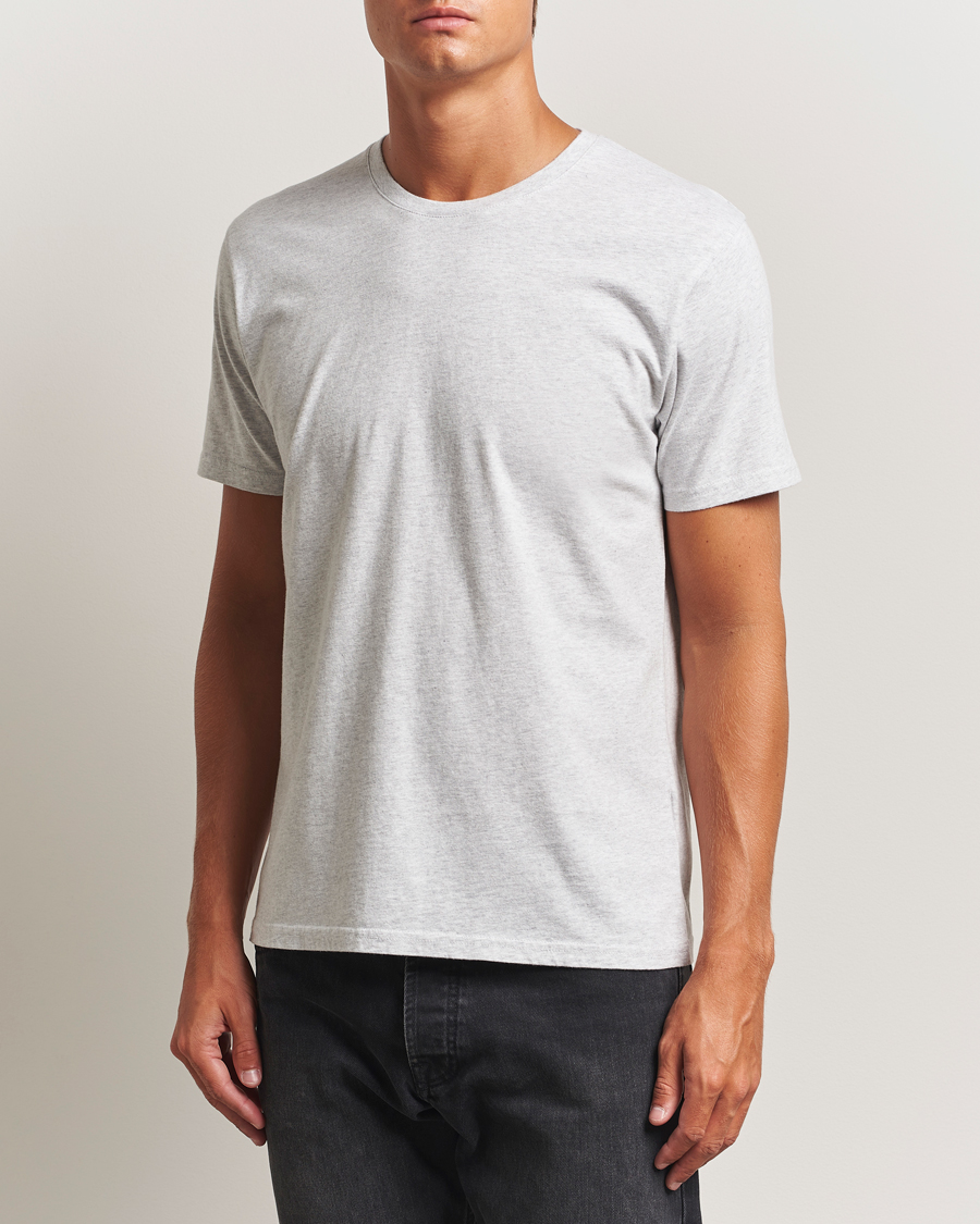 Hombres | Camisetas | Colorful Standard | Classic Organic T-Shirt Snow Melange