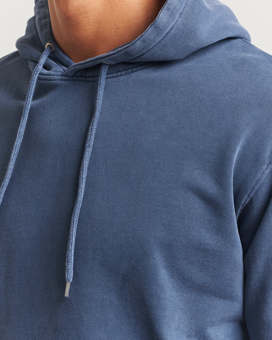 Hombres | Jerséis y prendas de punto | Colorful Standard | Classic Organic Hood Neptune Blue