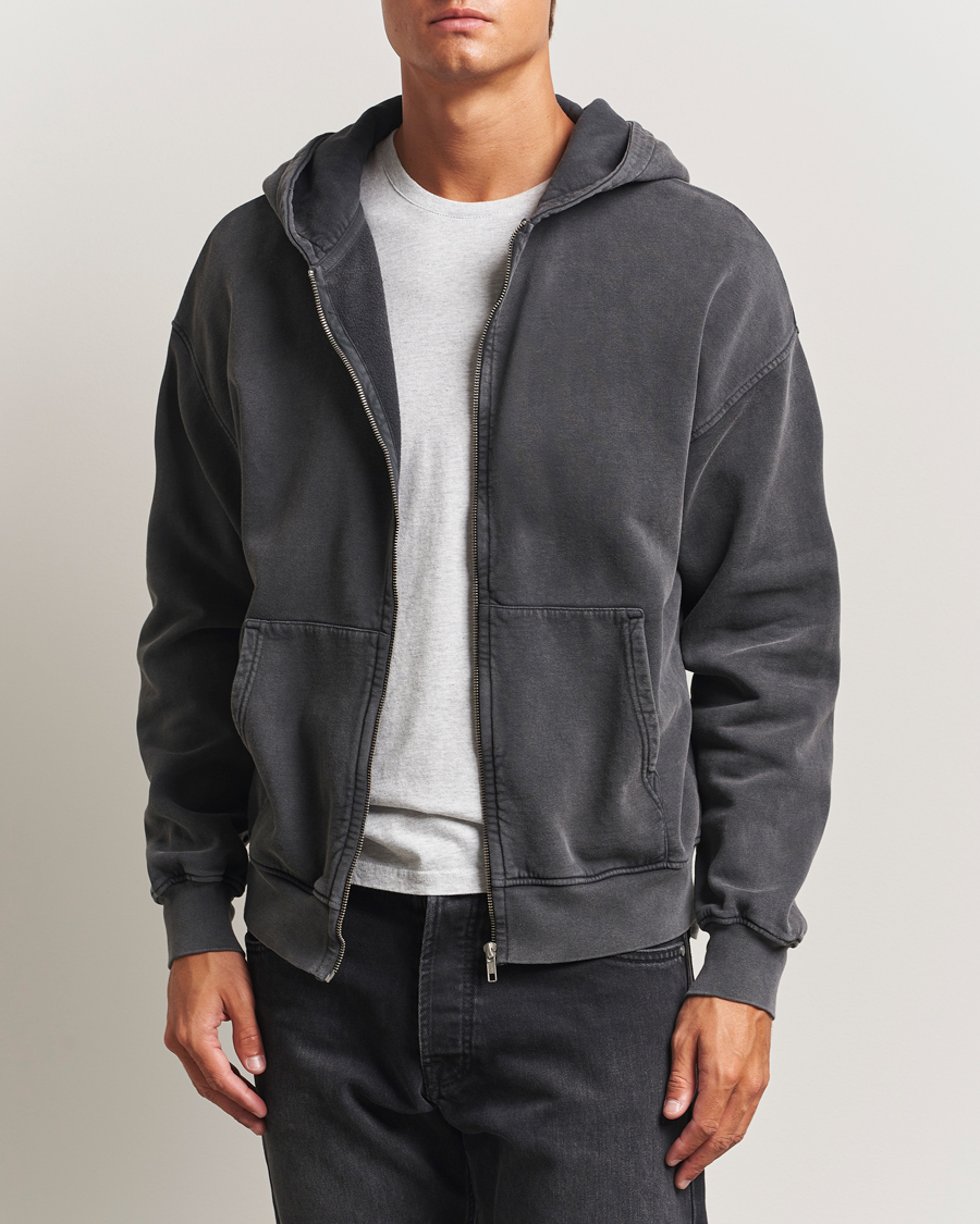 Hombres | Jerséis y prendas de punto | Colorful Standard | Classic Organic Full Zip Hoodie Faded Black