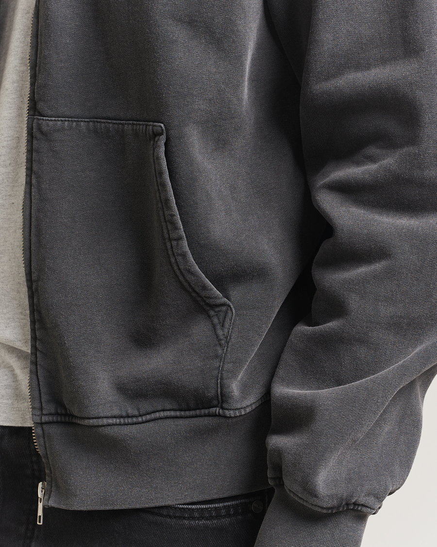 Hombres | Jerséis y prendas de punto | Colorful Standard | Classic Organic Full Zip Hoodie Faded Black