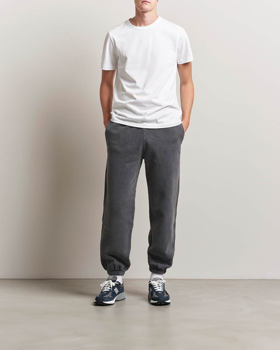 Hombres | Pantalones | Colorful Standard | Classic Organic Sweatpants Faded Black