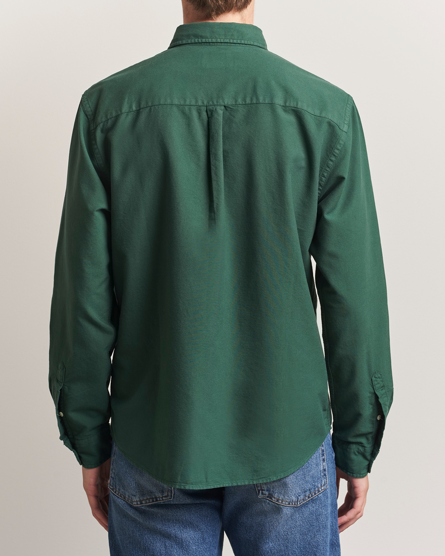Hombres | Camisas | Colorful Standard | Classic Organic Oxford Button Down Shirt Emerald Green