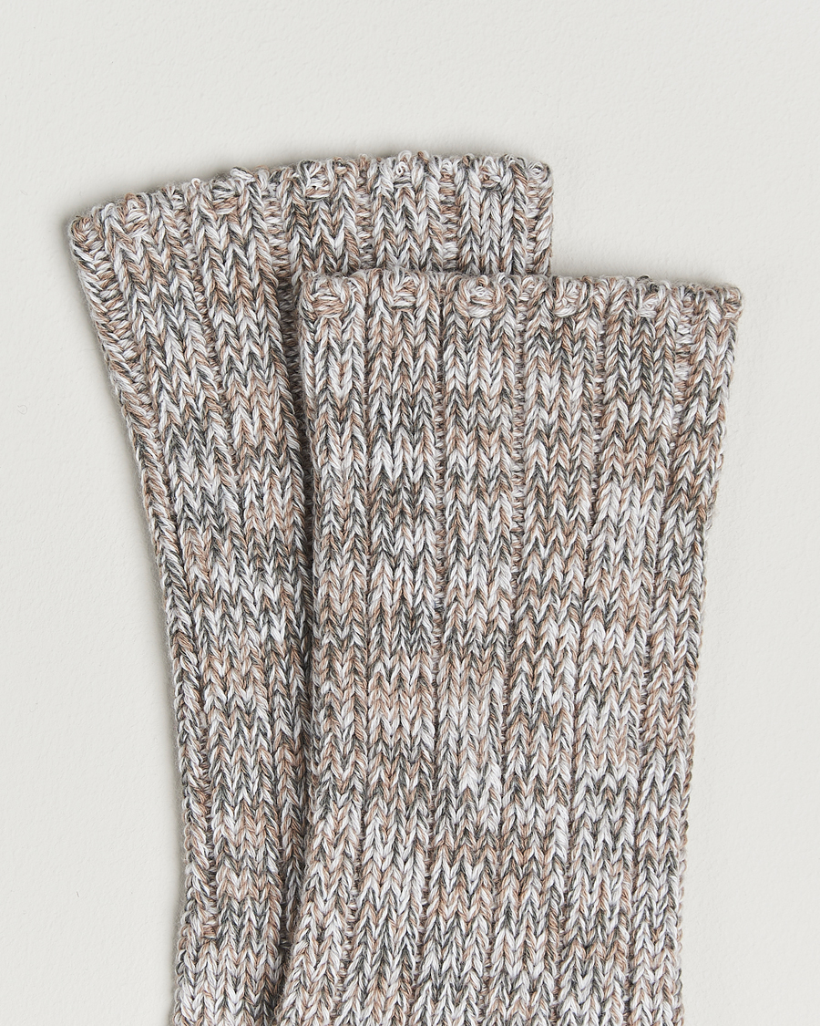 Hombres | Ropa interior y calcetines | Falke | Brooklyn Cotton Sock Silver