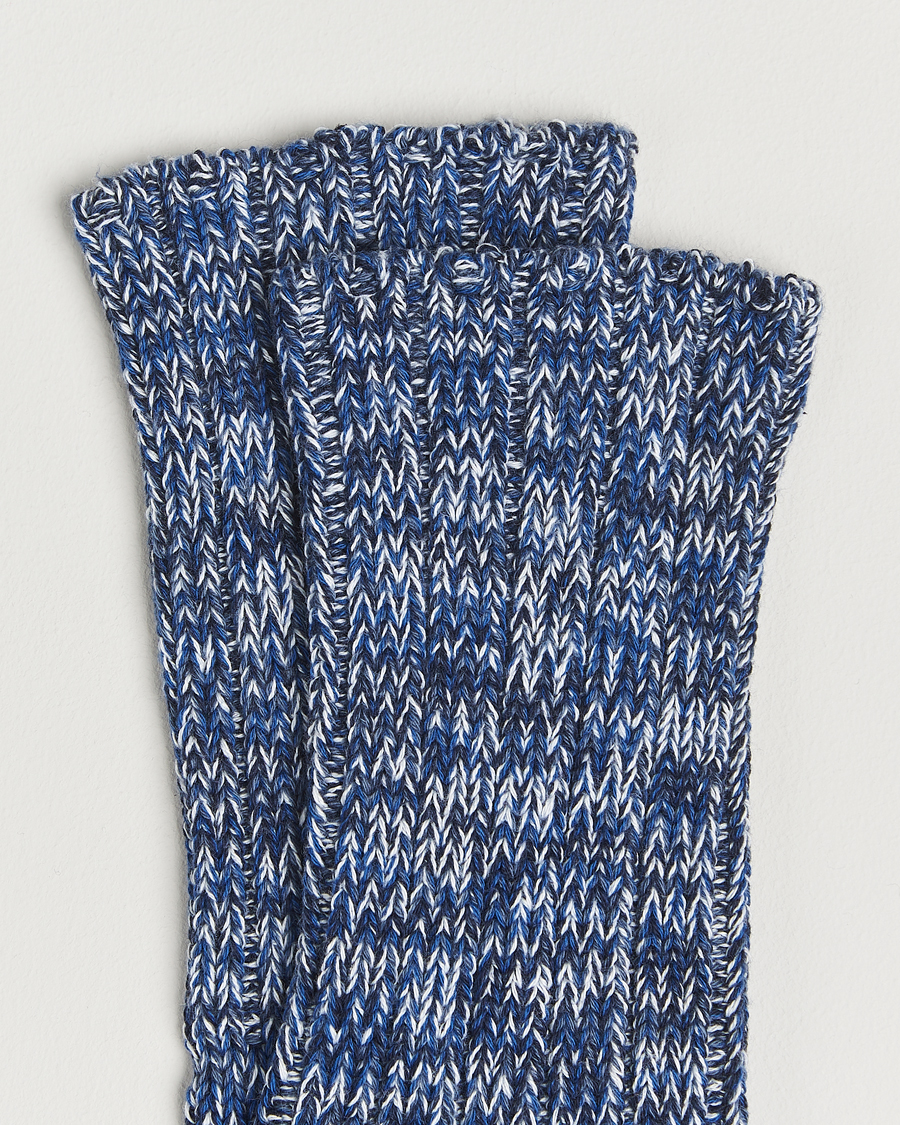 Hombres | Ropa interior y calcetines | Falke | Brooklyn Cotton Sock Dusty Blue