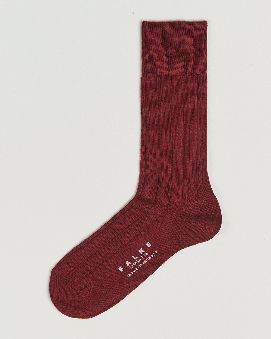 Hombres | Ropa interior y calcetines | Falke | Lhasa Cashmere Socks Cayenne Red