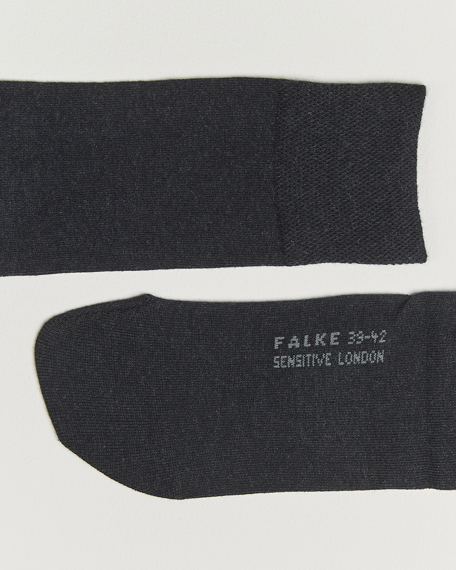 Hombres | Ropa interior y calcetines | Falke | Sensitive Socks London Anthracite Melange
