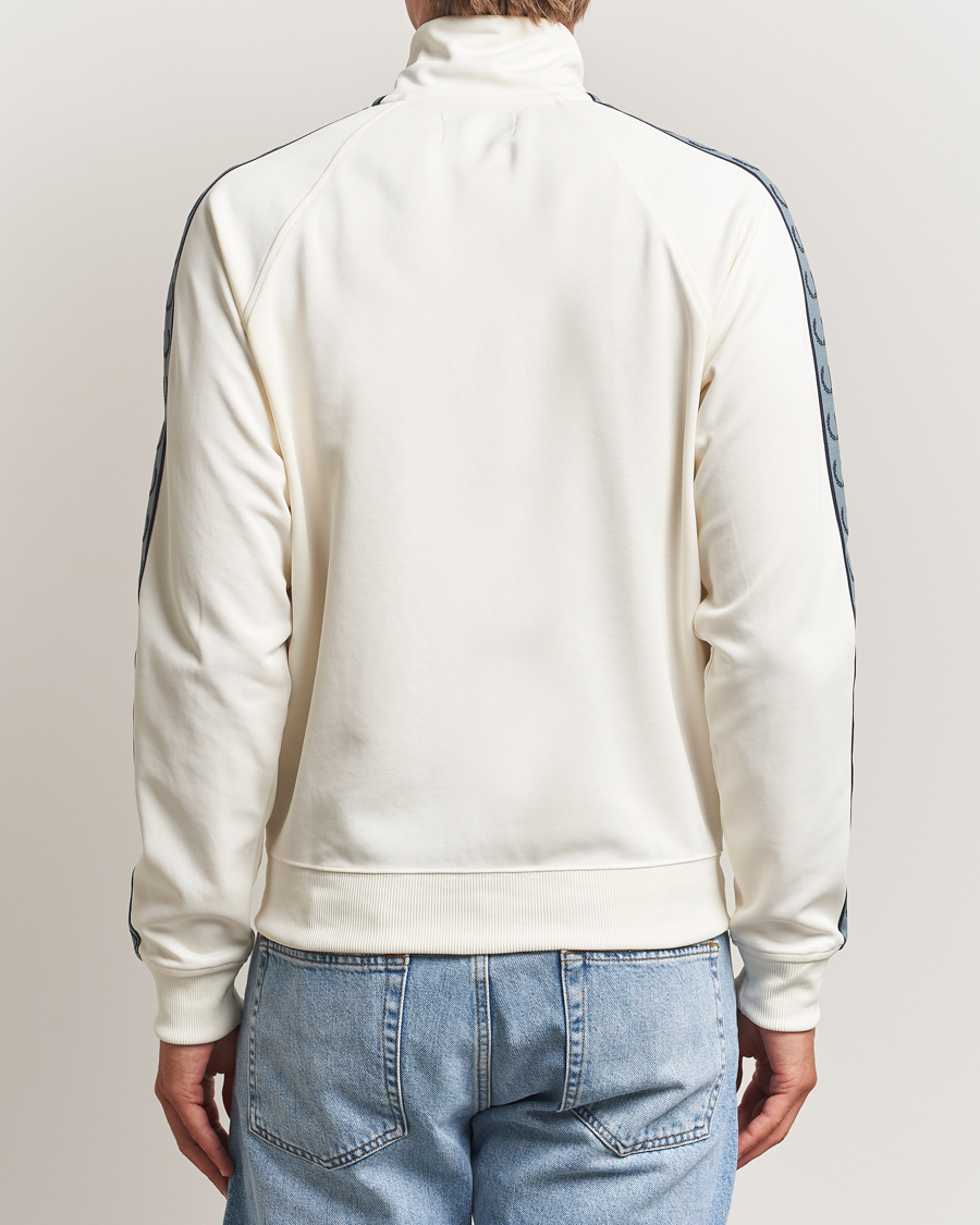 Hombres | Jerséis y prendas de punto | Fred Perry | Taped Track Jacket Ecru