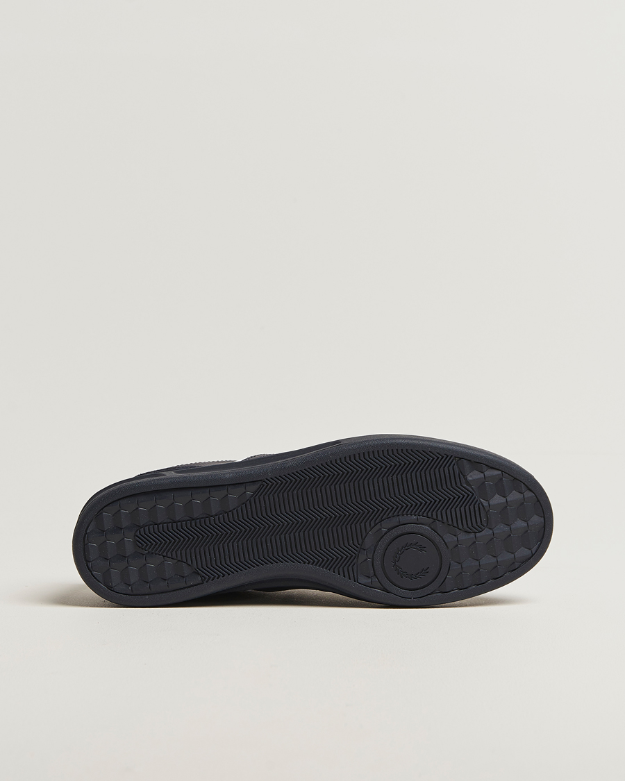 Hombres | Zapatillas | Fred Perry | B4 Leather/Suede Sneaker Navy