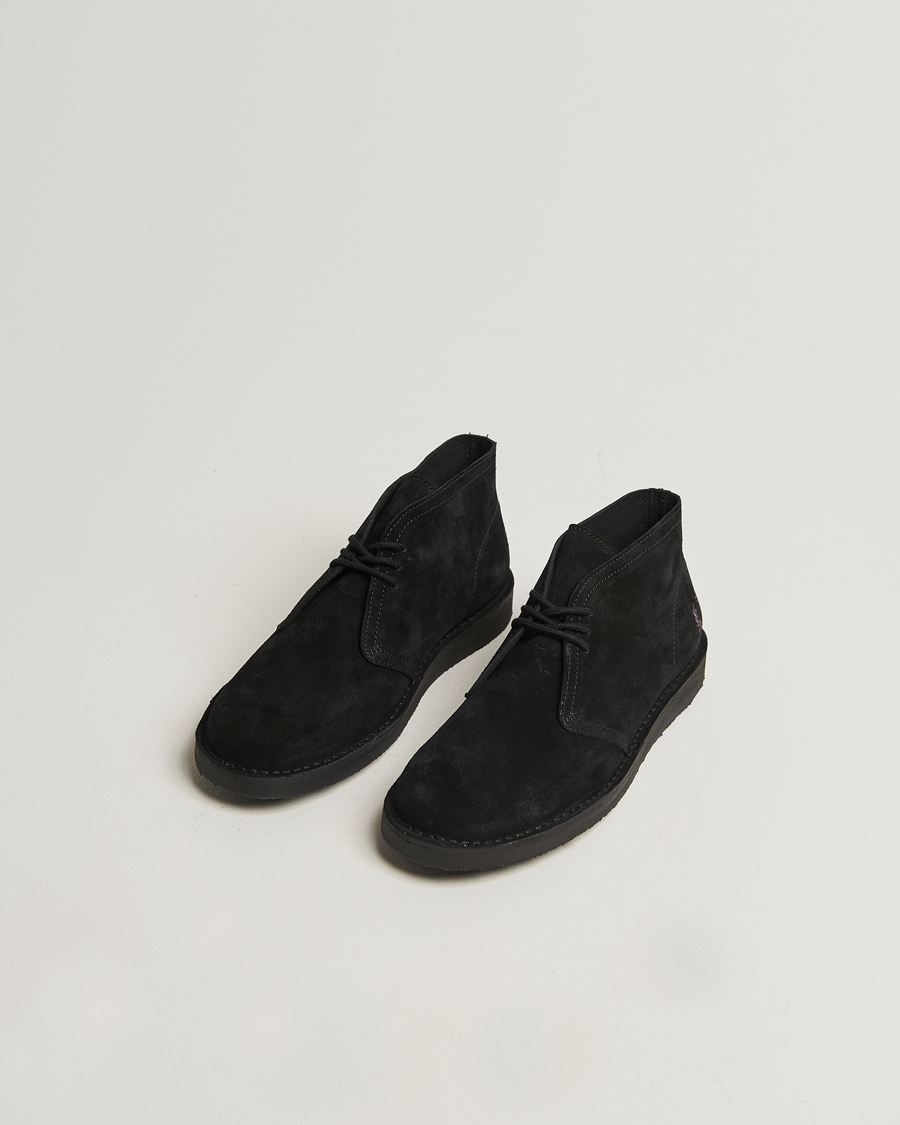 Hombres | Botas | Fred Perry | Hawley Suede Chukka Boot Black