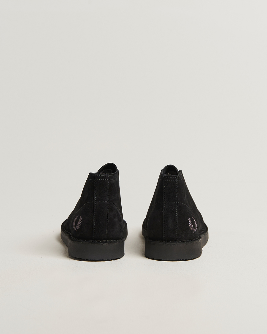 Hombres | Botas | Fred Perry | Hawley Suede Chukka Boot Black