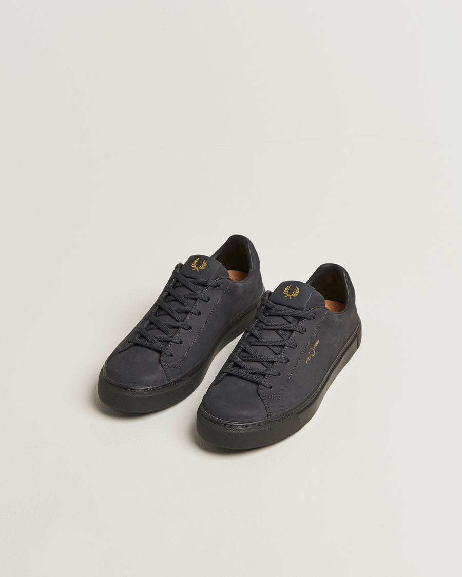 Hombres | Zapatillas | Fred Perry | B71 Nubuck Sneaker Anchor Grey