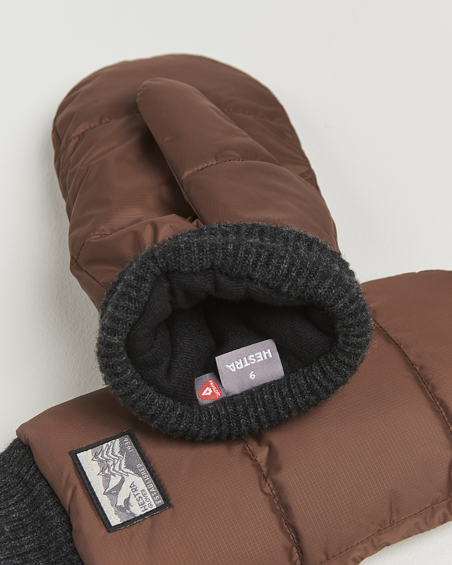 Hombres | Guantes | Hestra | Otra Wind-/Waterproof Primaloft Glove Chocolate