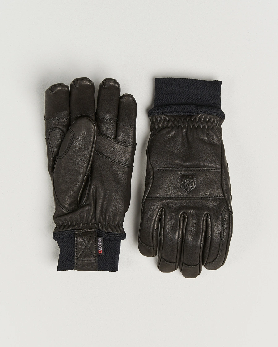 Hombres | Guantes | Hestra | Ergo Grip CZone Vernum Glove Black