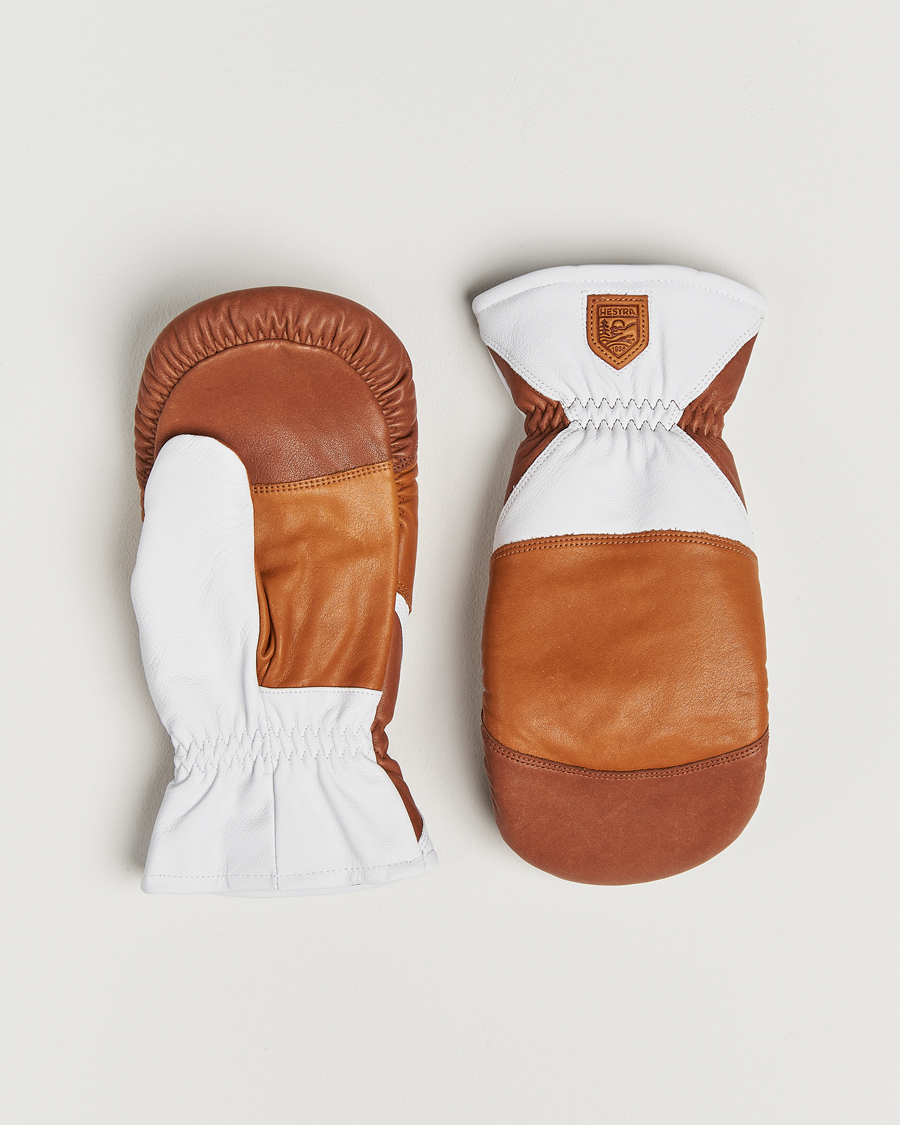 Hombres | Guantes | Hestra | reMix Mitt Cork/Off White