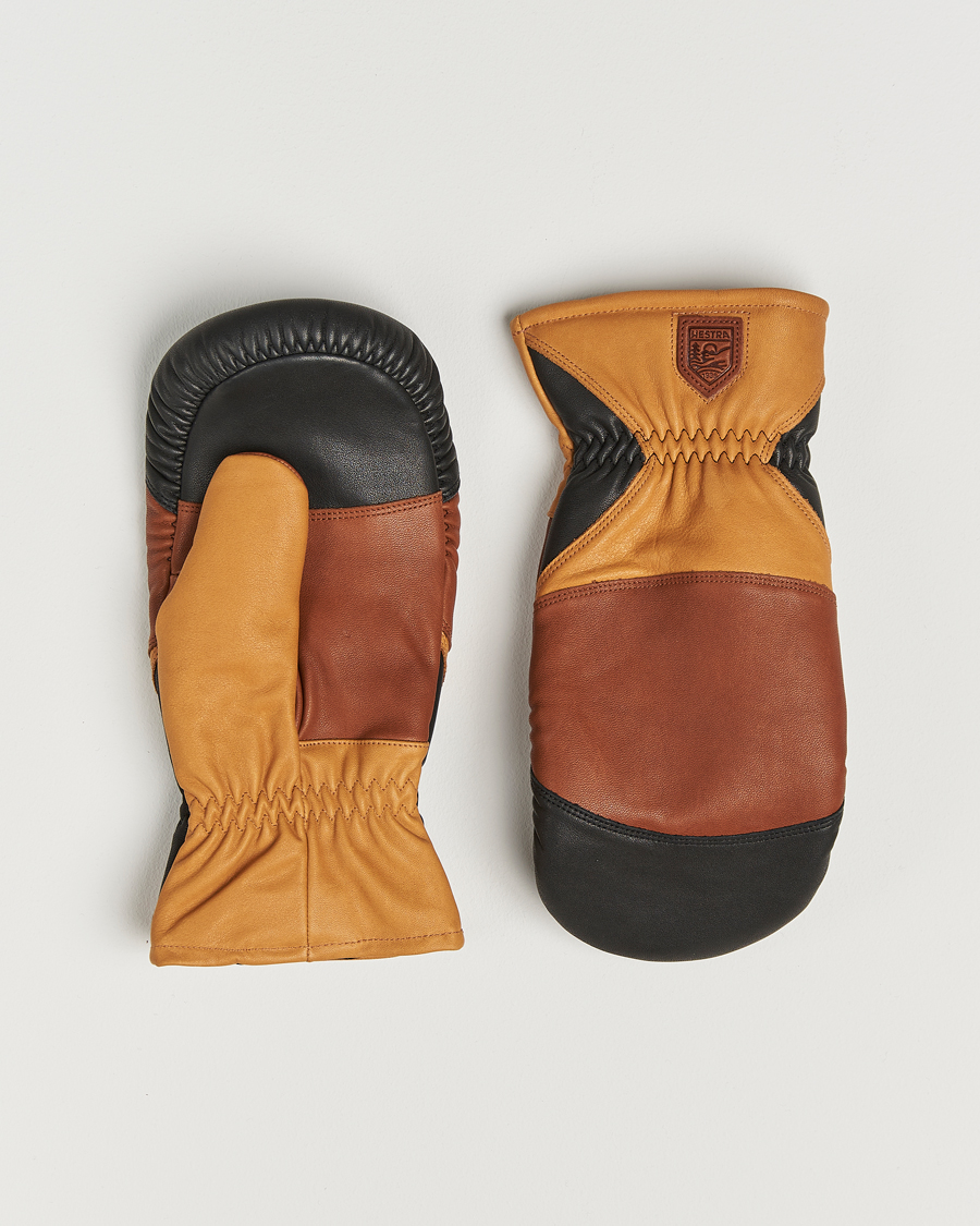 Hombres | Guantes | Hestra | reMix Mitt Brown/Cork