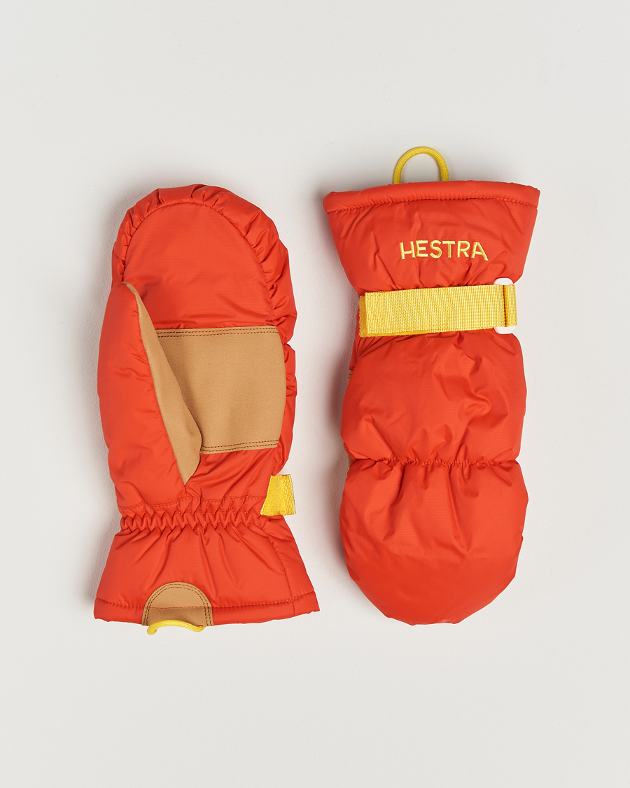 Hombres | Guantes | Hestra | Kiruna Mitt Light Red