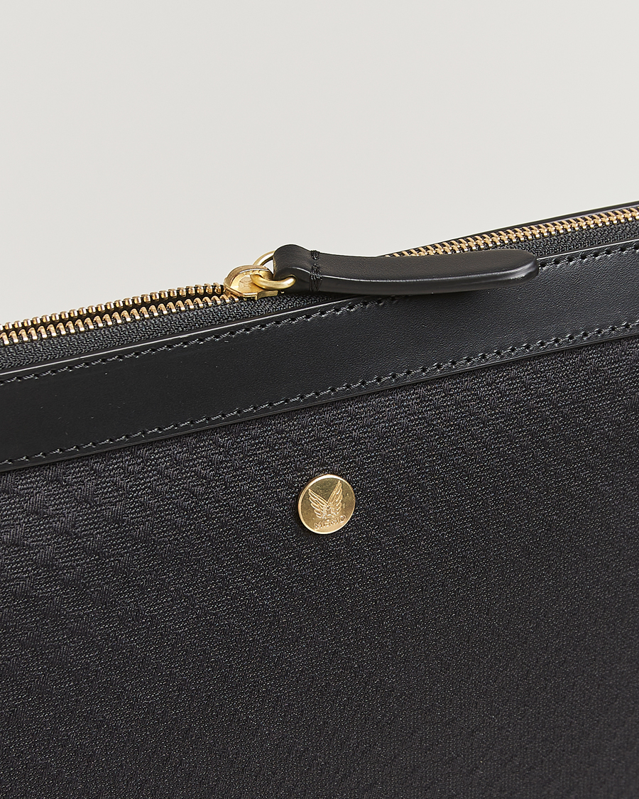 Hombres | Bolsos | Mismo | M/S Nylon Pouch Large Haptic Black/Black