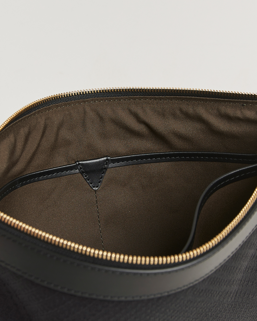 Hombres | Bolsos | Mismo | M/S Nylon Pouch Large Haptic Black/Black
