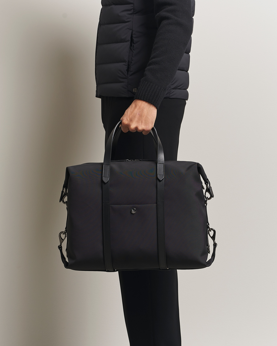 Hombres | Bolsos | Mismo | M/S Utility Nylon Duffle Bag Eclipse Black/Black