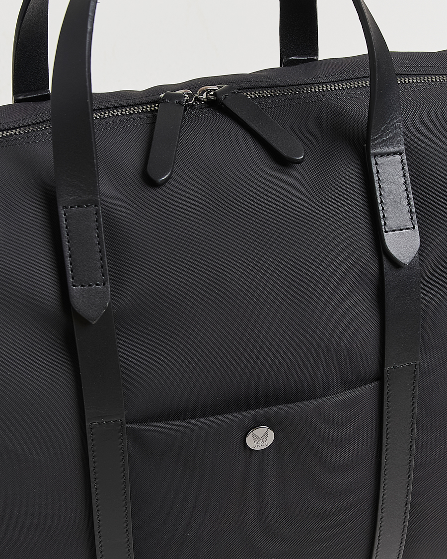 Hombres | Bolsos | Mismo | M/S Utility Nylon Duffle Bag Eclipse Black/Black