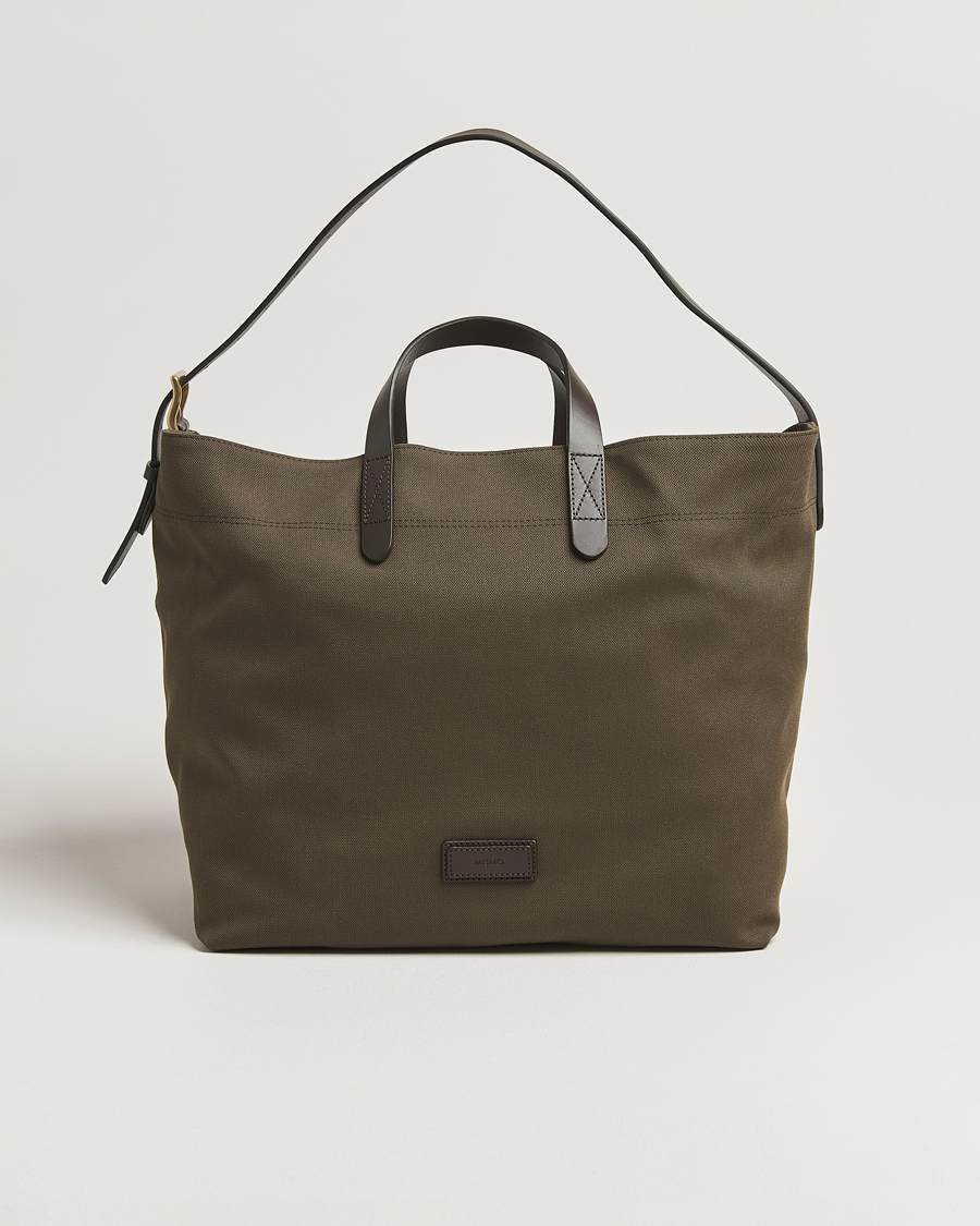 Hombres | Bolsos | Mismo | M/S Companion Tote Bag Army/Dark Brown