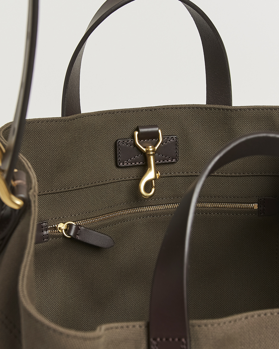 Hombres | Bolsos | Mismo | M/S Companion Tote Bag Army/Dark Brown