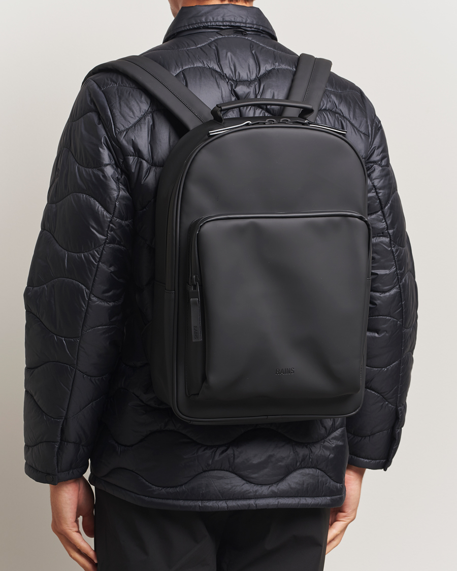 Hombres | Bolsos | RAINS | Book Daypack Backpack Black