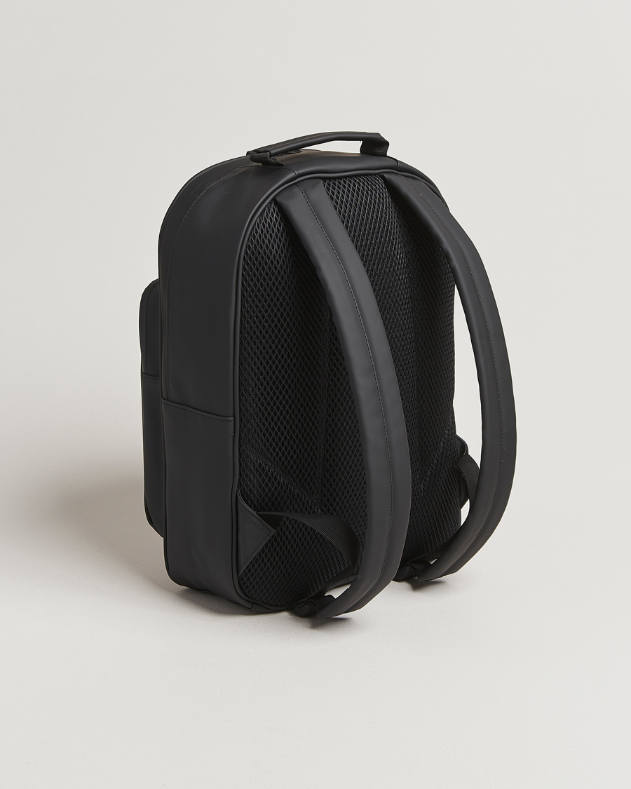 Hombres | RAINS Book Daypack Backpack Black | RAINS | Book Daypack Backpack Black