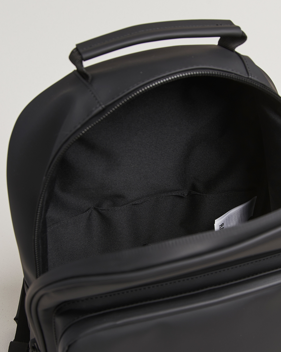 Hombres | RAINS Book Daypack Backpack Black | RAINS | Book Daypack Backpack Black