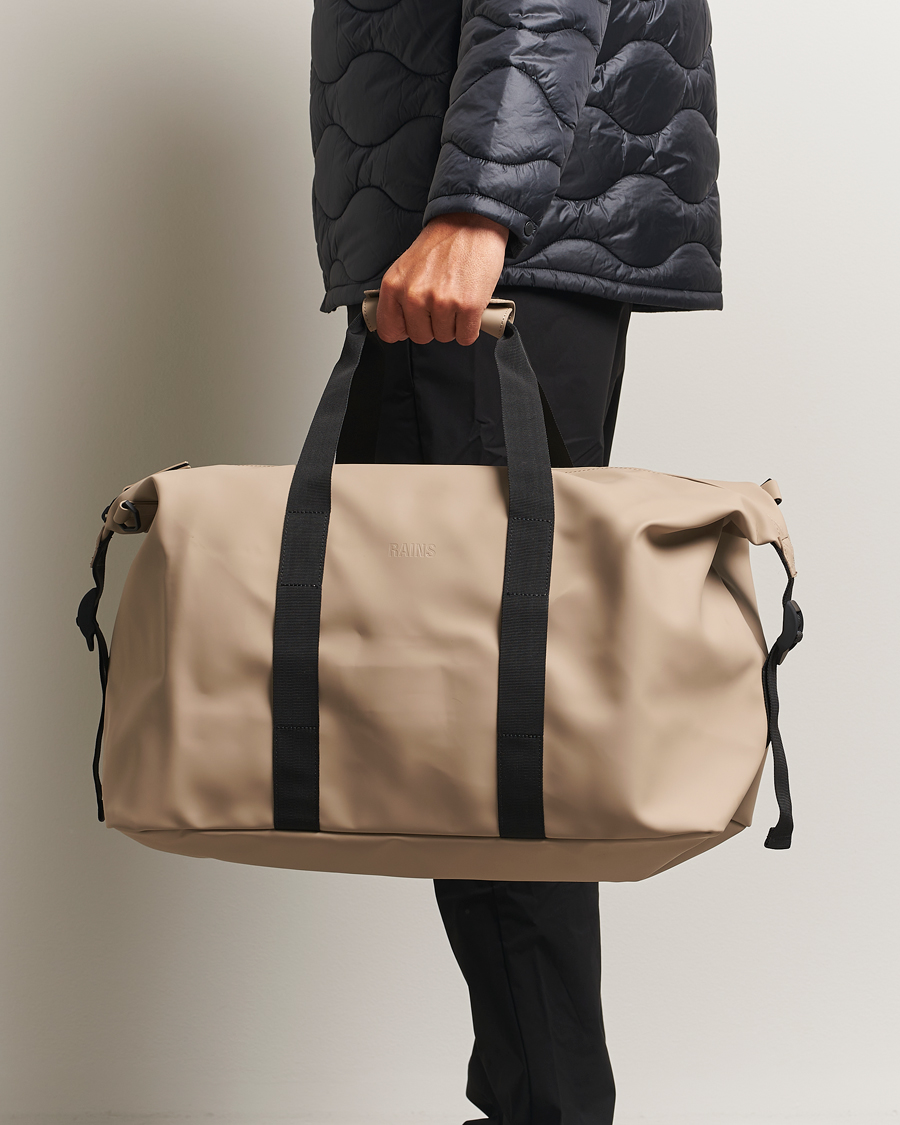Hombres | Bolsos | RAINS | Hilo Weekendbag Beige