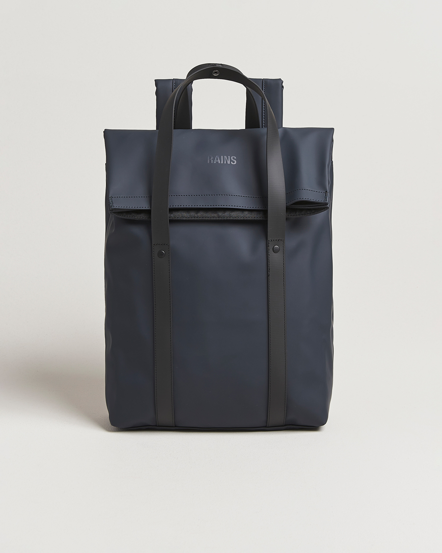 Hombres | Bolsos | RAINS | 2 Way Tote Backpack Navy
