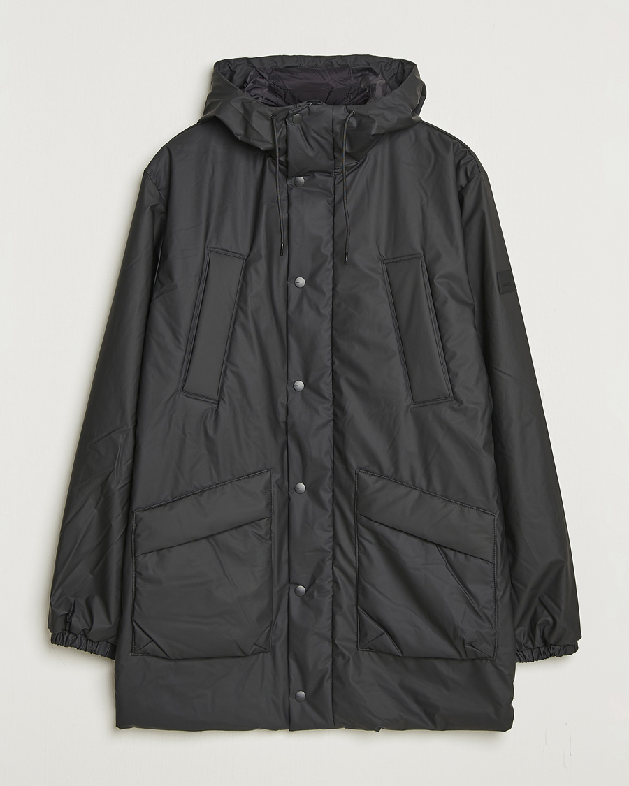 Hombres | Abrigos y chaquetas | RAINS | Lohja Insulated Cargo Jacket Black