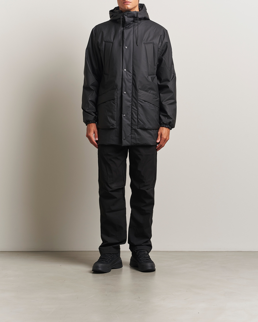 Hombres | Abrigos y chaquetas | RAINS | Lohja Insulated Cargo Jacket Black